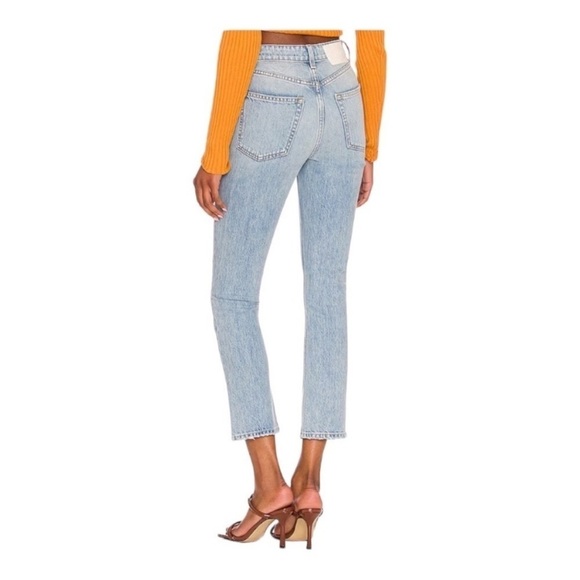 NEW Grlfrnd Jeans Karolina High Rise Straight Crop - Picture 3 of 9